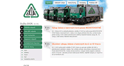 Desktop Screenshot of ekor.cz